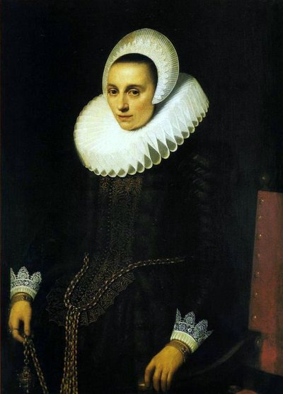 Portrait of a Dutch Noblewoman by Michiel Jansz van Mierevelt